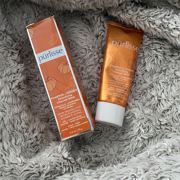 Pūrlisse Pumpkin+Ginger Detoxifying Charcoal Mask - Picture 1 of 5